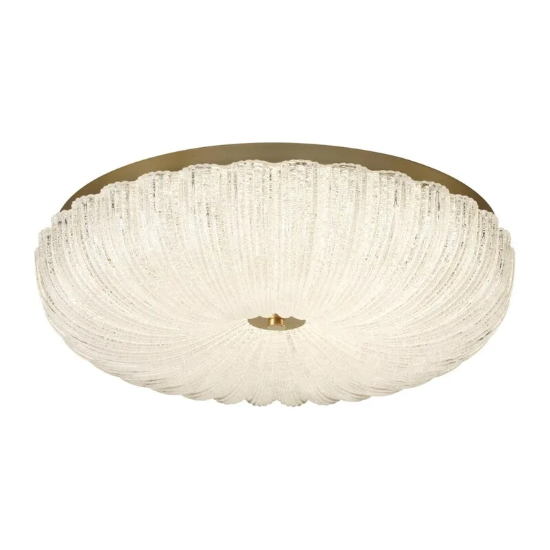 7719/60L PIKO LED SN 567 Светильник металл/стекло/прозрачный/золотой LED 60Вт 3000-6500K D500 IP20 пульт ДУ TESORO 5