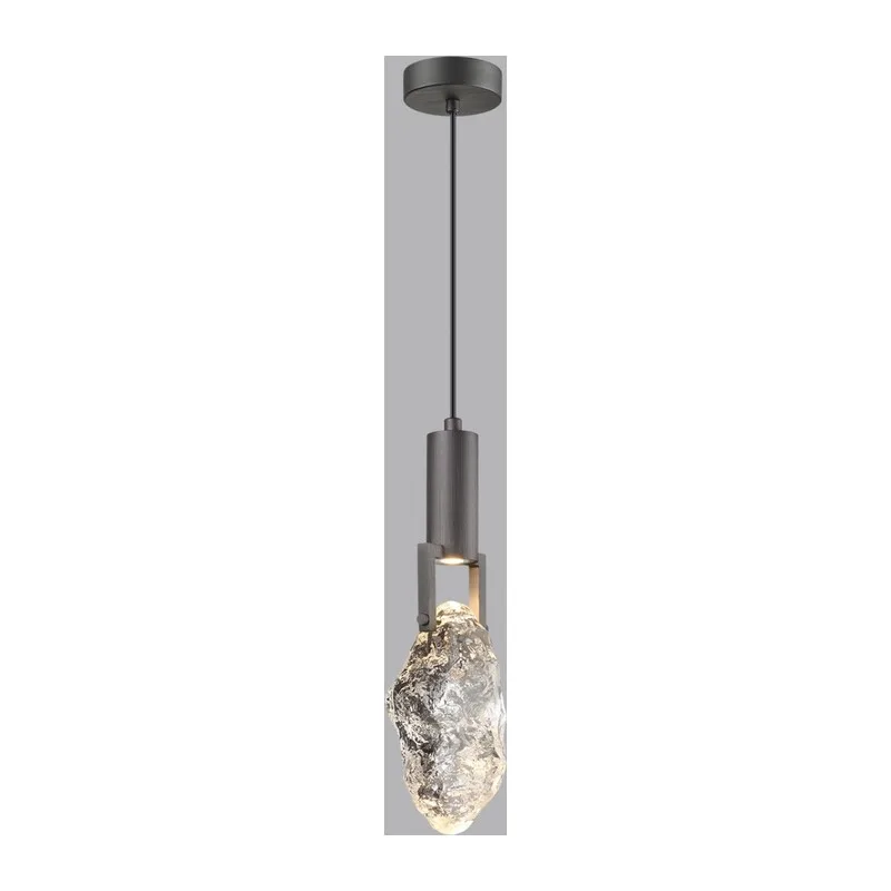 6695/5L MIDCENT ODL24 239 Подвесной светильник брашир. черный/металл/стекло IP20 LED 5W 200Лм 3000K LIA 2