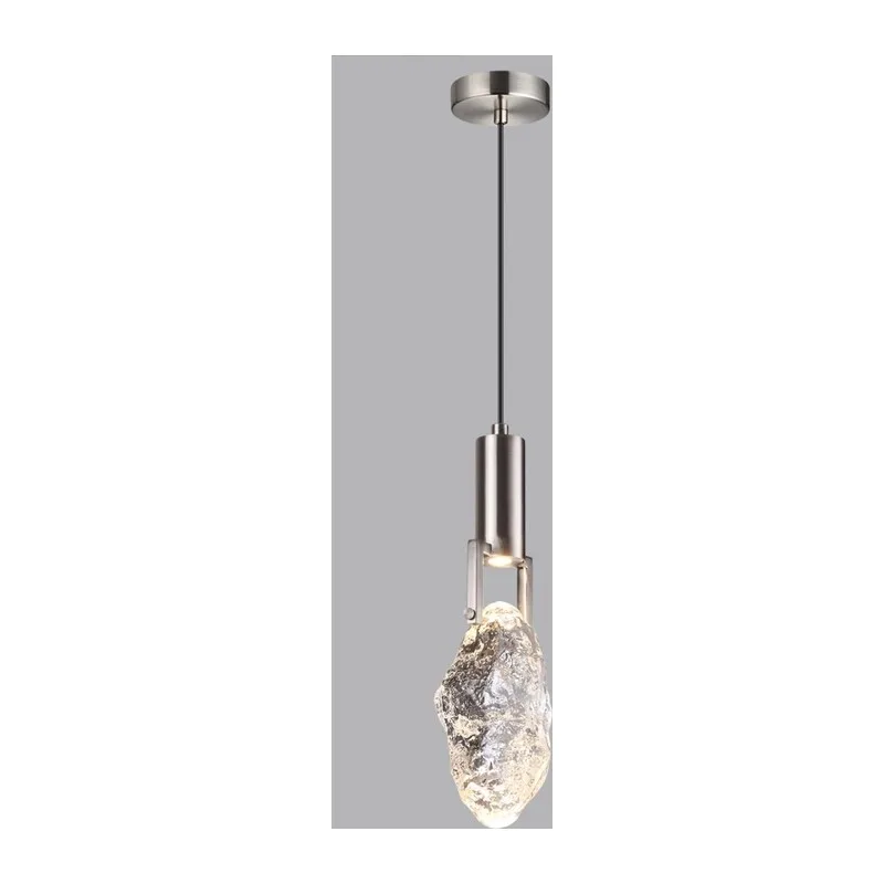 6696/5L MIDCENT ODL24 239 Подвесной светильник матовый никель/металл/стекло IP20 LED 5W 200Лм 3000K LIA 2