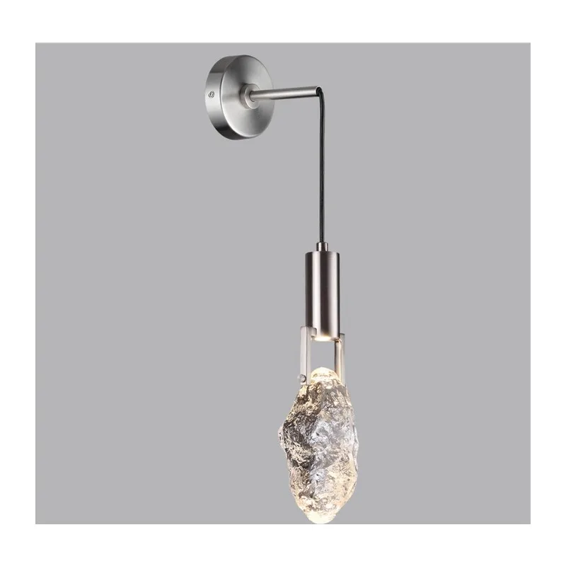 6696/5WL MIDCENT ODL24 239 Настенный светильник матовый никель/металл/стекло IP20 LED 5W 200Лм 3000K LIA 2