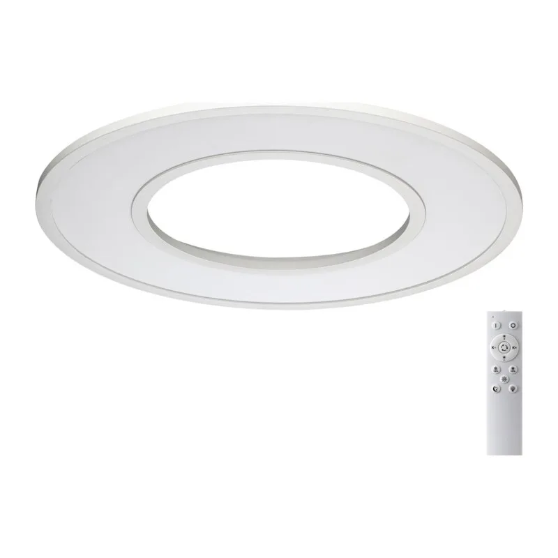 7718/42L MITRA LED SN 000 Светильник металл/акрил/белый LED 42Вт 3000-6500К D485 IP20 пульт ДУ ALTAIR
