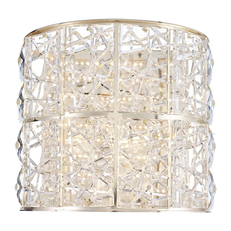 5071/32WL HALL ODL24 595 золото/прозрачный/металл/хрусталь/стекло Бра LED 15W 3700K VERSION