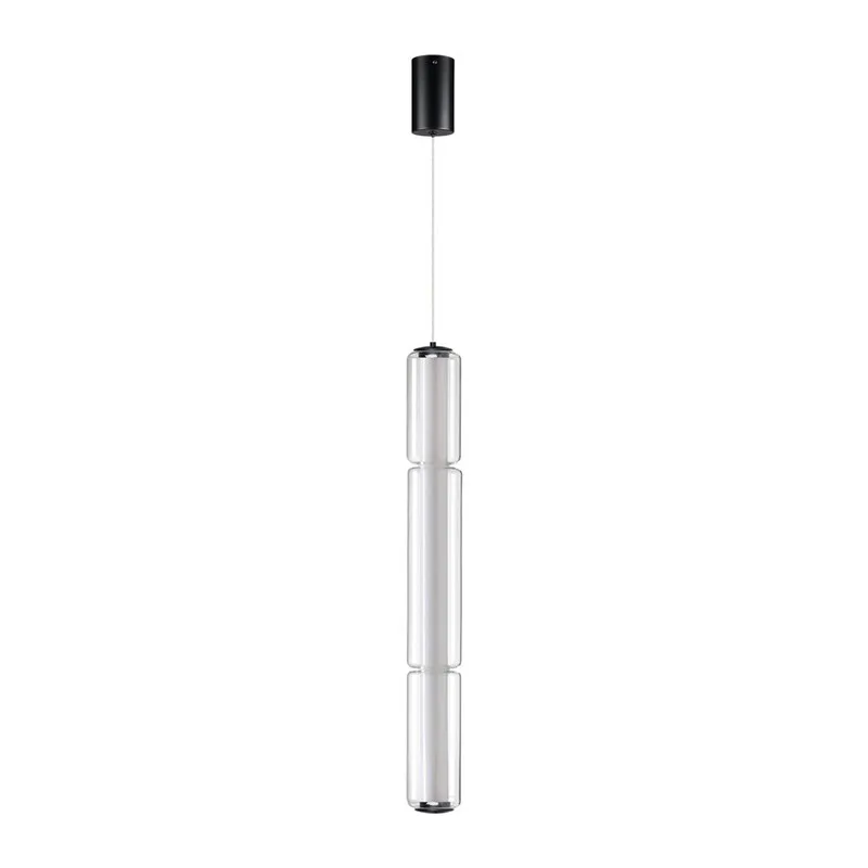 6698/19L L-VISION ODL24 147 Подвесной светильник черный/металл/акрил/стекло IP20 LED 19W 3000K FAU