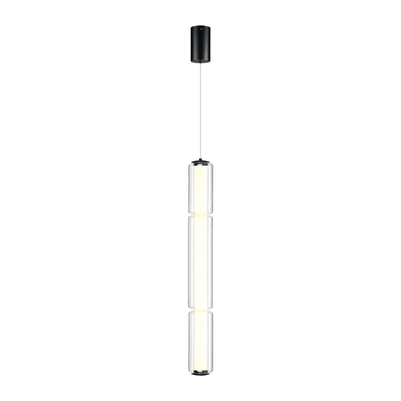6698/19L L-VISION ODL24 147 Подвесной светильник черный/металл/акрил/стекло IP20 LED 19W  3000K FAU 2