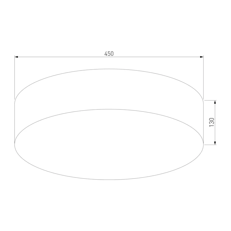Потолочный светильник 1086 Rondo White TK Lighting 2