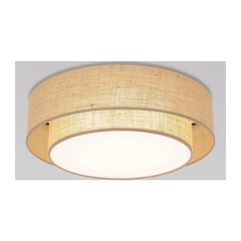 Потолочный светильник с плафоном из натурального материала 11046 TK Lighting