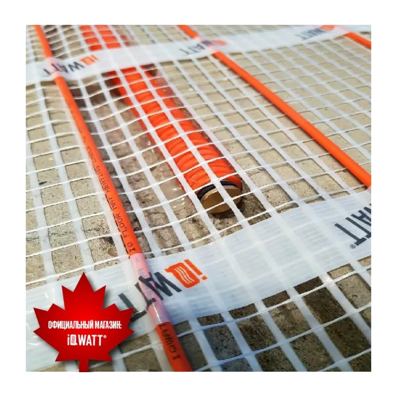 Тонкий самоклеящийся греющий мат IQ FLOOR MAT 150 Вт/м.кв - 16м² 2