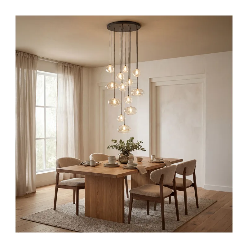 Подвесной светильник со стеклянными плафонами 11794 TK Lighting 4