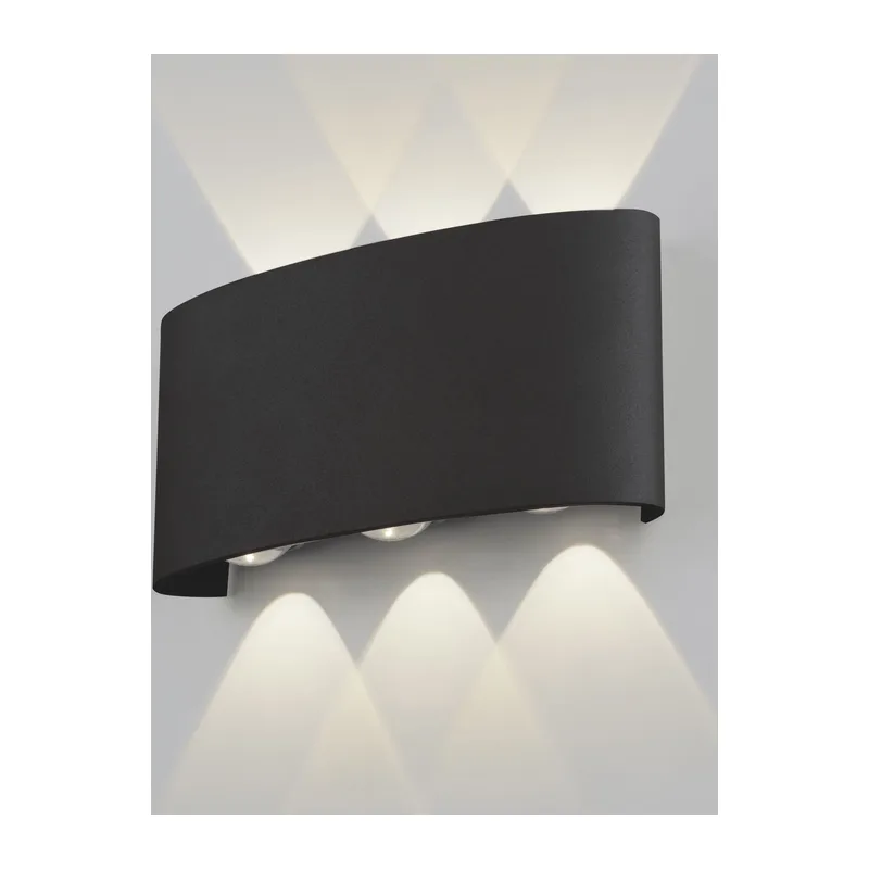 Пылевлагозащищенный светодиодный светильник Twinky Trio чёрный IP54 1551 Techno LED чёрный Elektrostandard 2