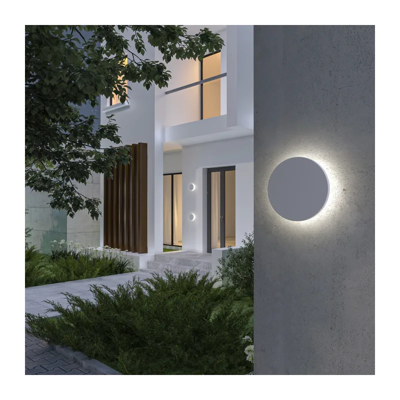 Пылевлагозащищенный светодиодный светильник Concept L белый IP54 1661 Techno LED белый Elektrostandard 4
