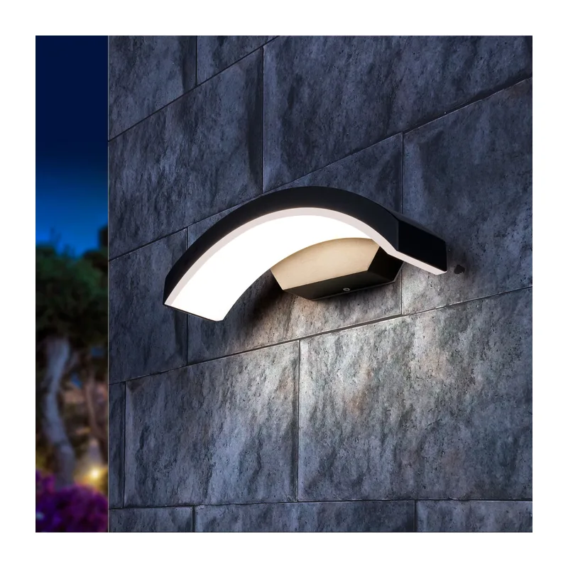 Пылевлагозащи<wbr>щенный настенный светодиодный светильник Asteria D IP54 1671 Techno LED черный Elektrostandard 2