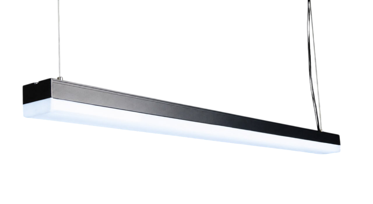 Светильник светодиодный линейный LUXBERI LLP-1-48-30-42-65-B 48Вт 3000-4200-6500K черный 3