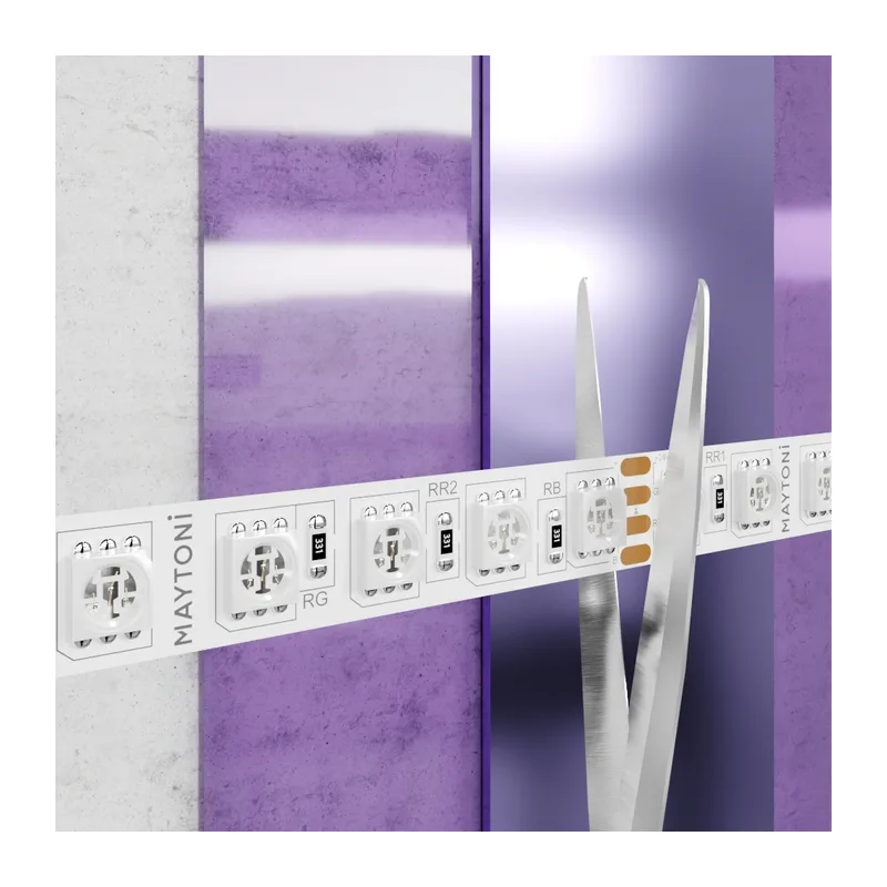 Светодиодная лента 24В 5050 21Вт/м Цветная (RGB) 5м IP20 Maytoni 20037 2