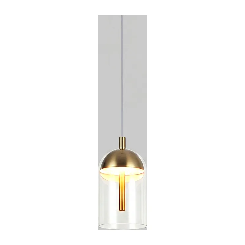 Подвесной светодиодный светильник со стеклянным плафоном 201056/1 LED Eurosvet 2