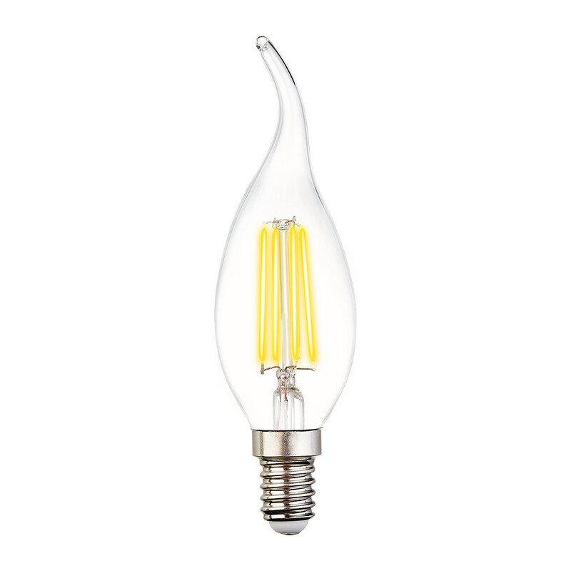 Филаментная светодиодная лампа C37L 202214 Filament LED C37L-F 6W E14 3000K (60W) Ambrella Light 7