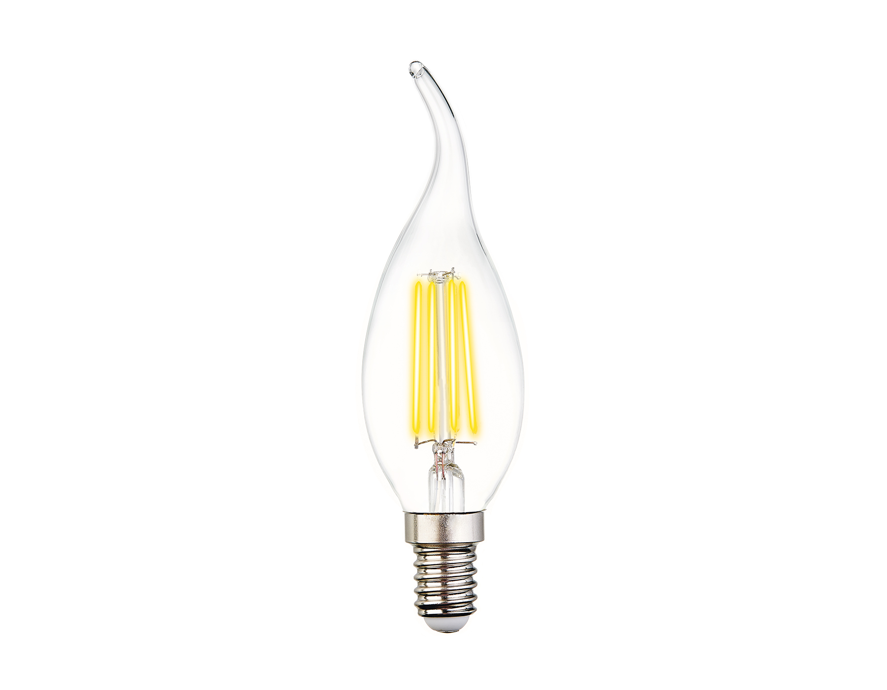 Филаментная светодиодная лампа C37L 202215 Filament LED C37L-F 6W E14 4200K (60W) Ambrella Light 4