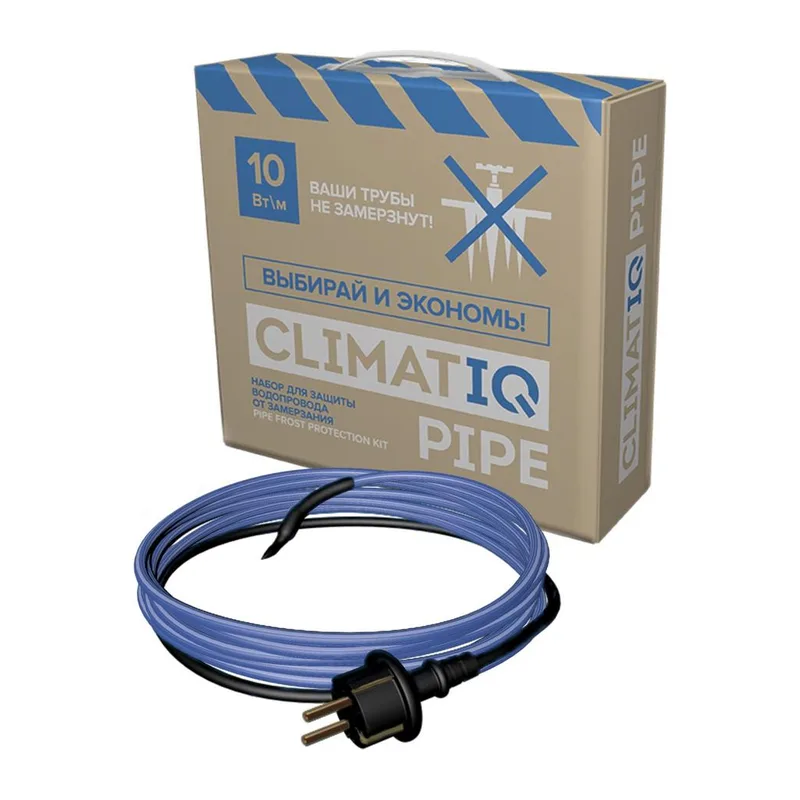 Набор для защиты водопровода от замерзания CLIMATIQ PIPE 7 м