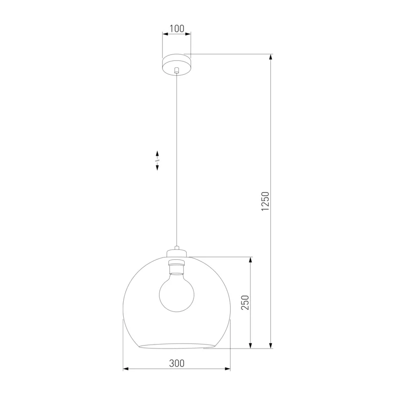 Подвесной светильник 2076 Cubus TK Lighting 2