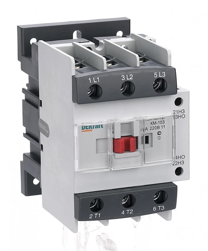 Контактор 95А 36В АС3 1НО+1НЗ КМ-103 Dekraft 2
