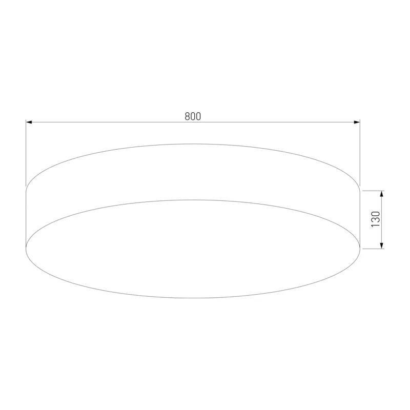 Потолочный светильник 2443 Rondo White TK Lighting 2
