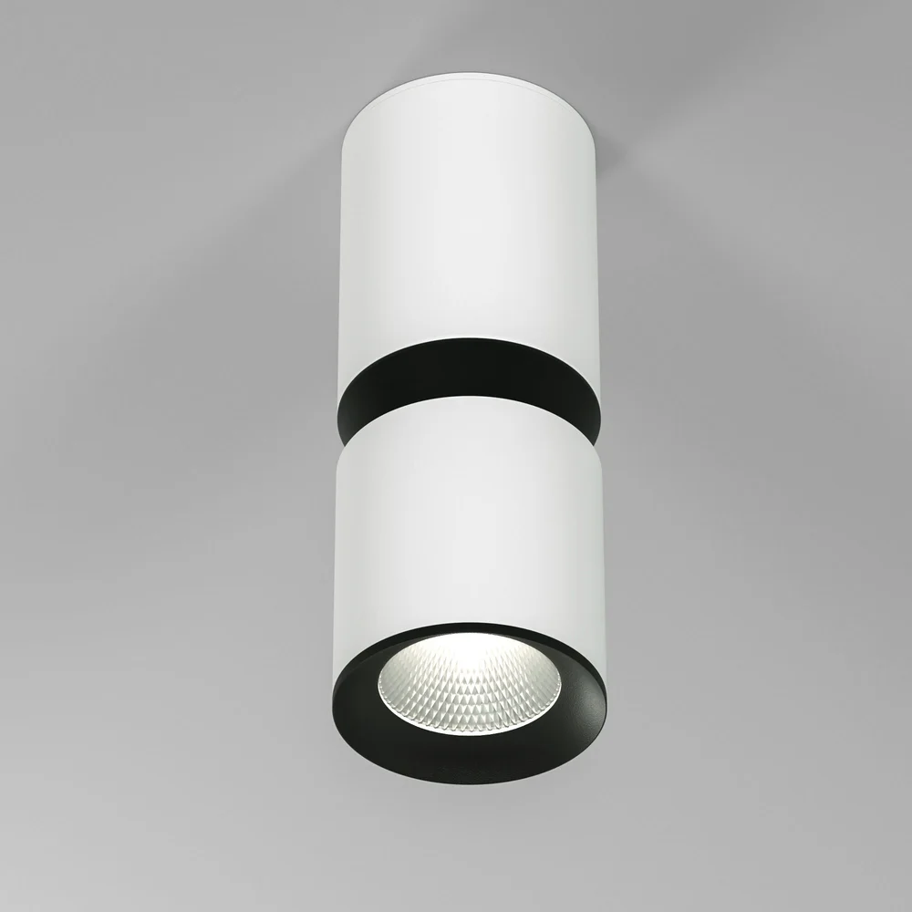 Светильник потолочный светодиодный 12W 4000К чёрный 25048/LED Elektrostandard