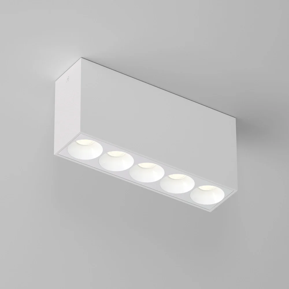Светильник потолочный светодиодный 10W 4000K белый Block 25108/LED Elektrostandard