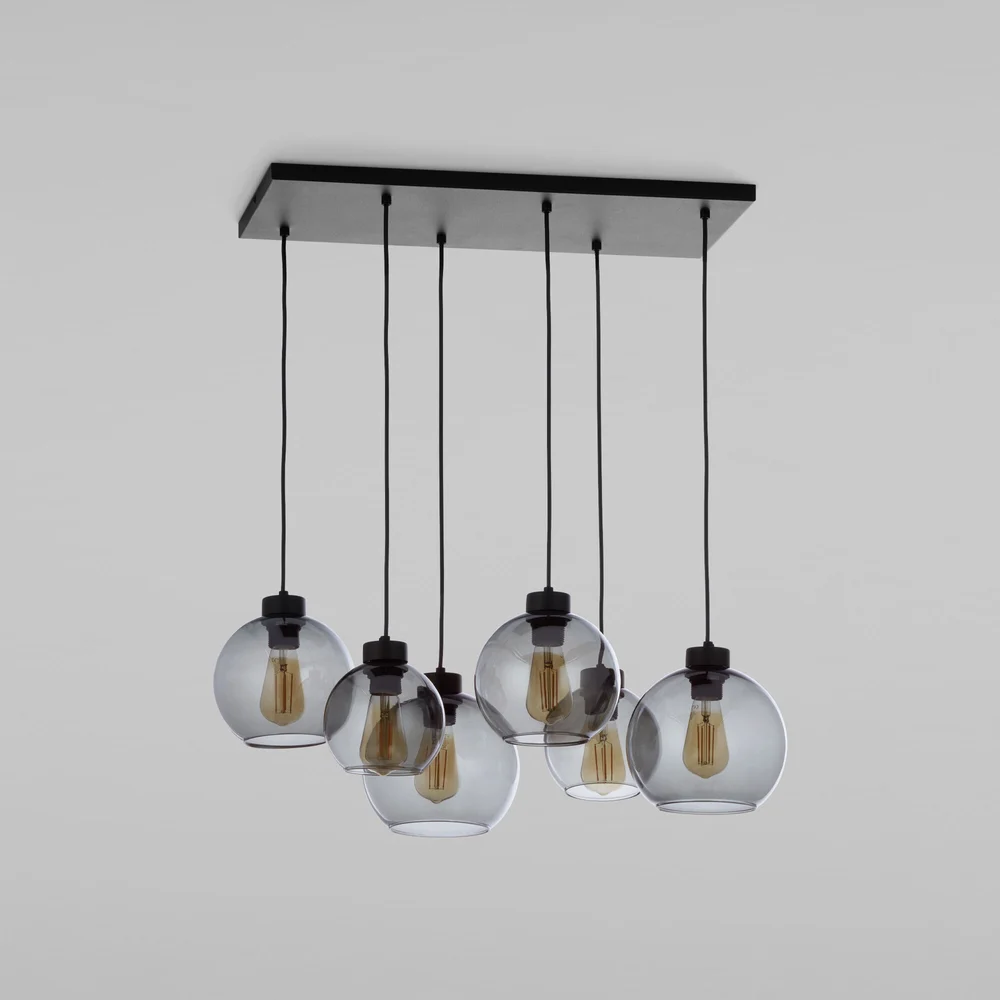 Подвесной светильник со стеклянными плафонами 2833 Cubus TK Lighting