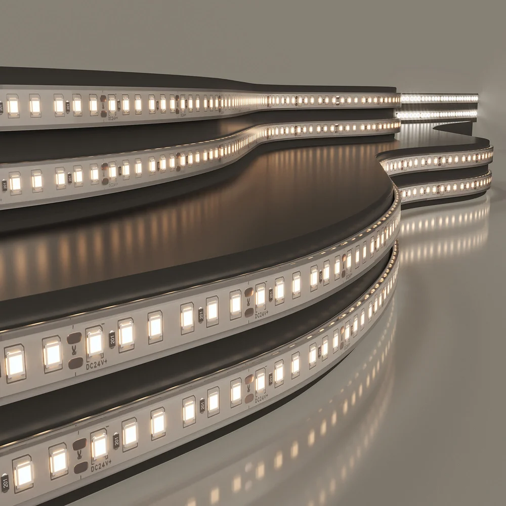 Лента светодиодная для бани/сауны 120Led 8W IP68 3000K теплый белый, 5 м 2835 24V 120Led 8W IP68 Elektrostandard