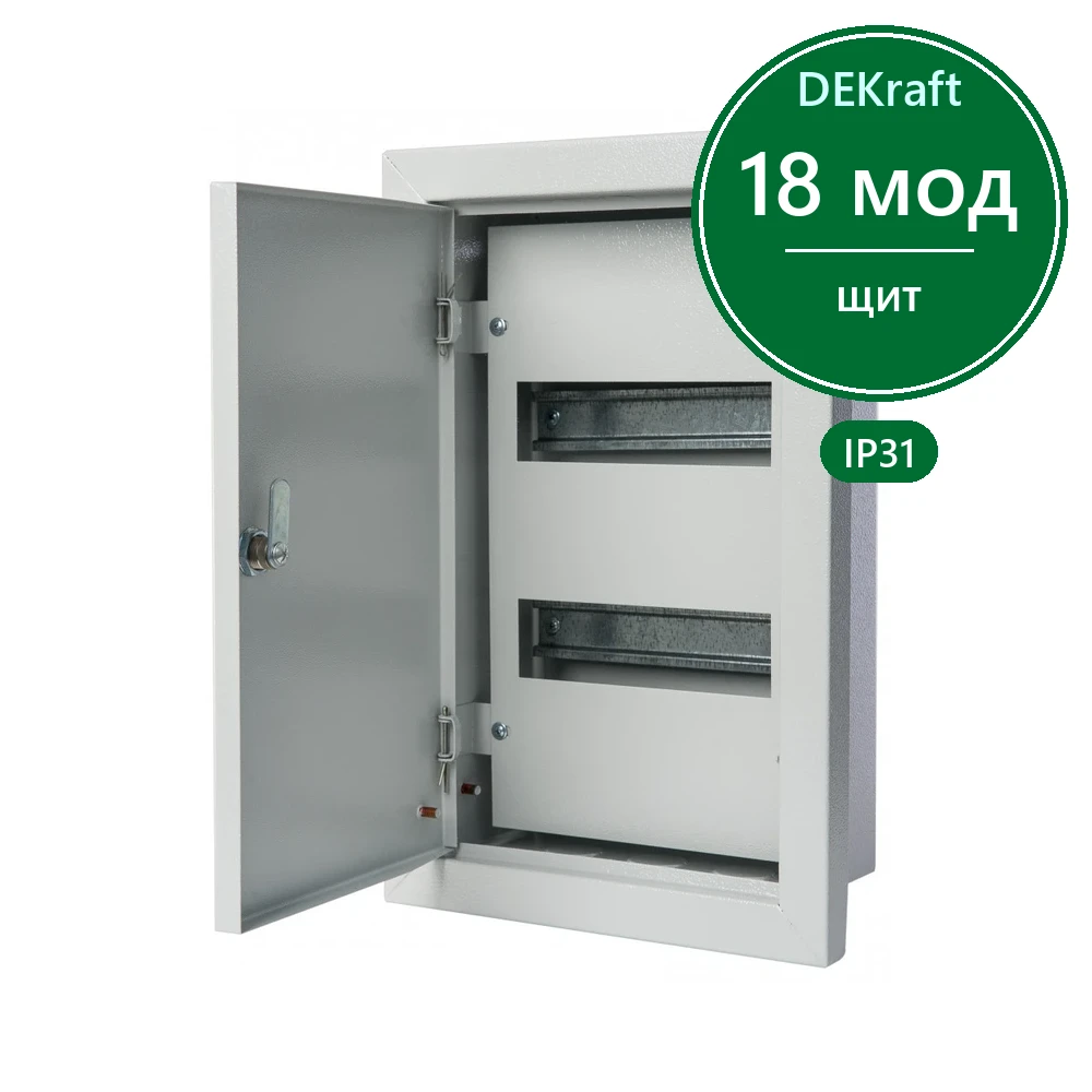 Корпус метал. 430х280х120 18 мод. IP31 ЩРВ-18