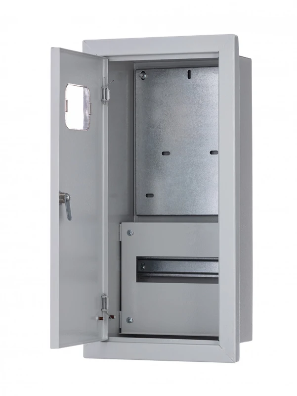 Корпус мет. учет. встр. 550х280х160 3-фазн. 9 мод. IP31 ЩРУВ-3/9 2