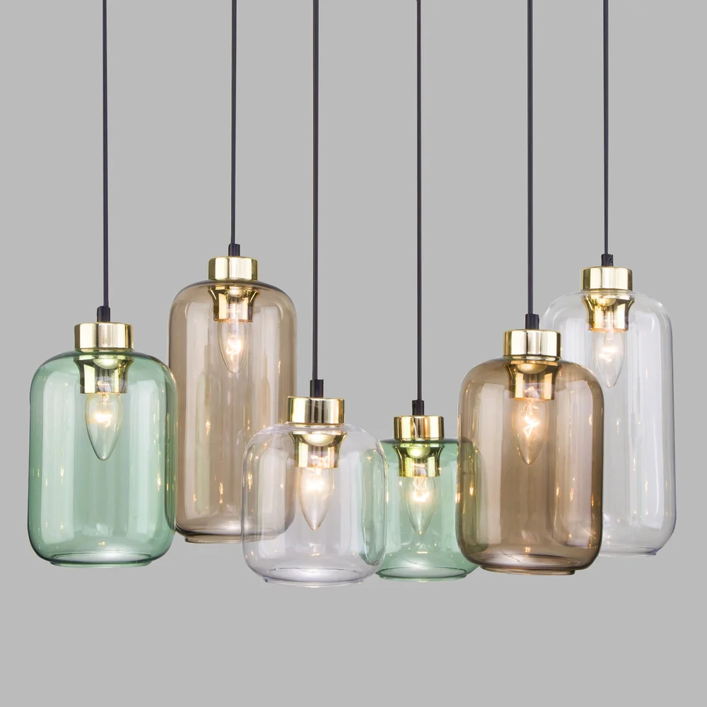 Подвесной светильник со стеклянными плафонами 3328 TK Lighting