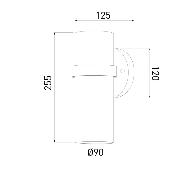 Светильник уличный настенный Grin 35000/D черный Elektrostandard 4