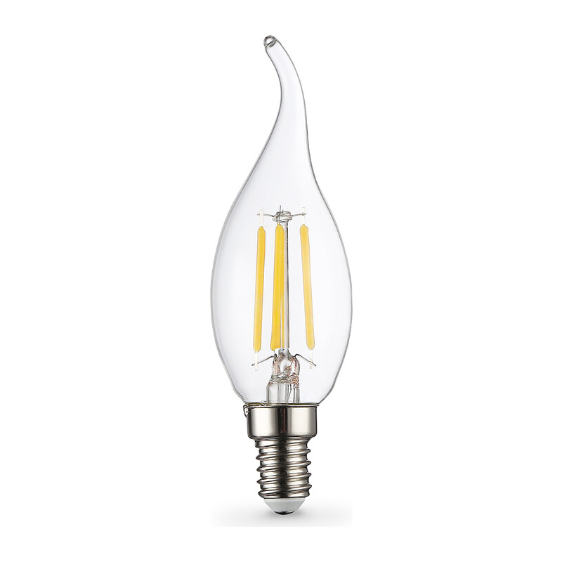 Лампа светодиодная Свеча на ветру CF35 11W 4000K 351124 Filament LED CF35 11W E14 4000K 220-240V Ambrella Light 9