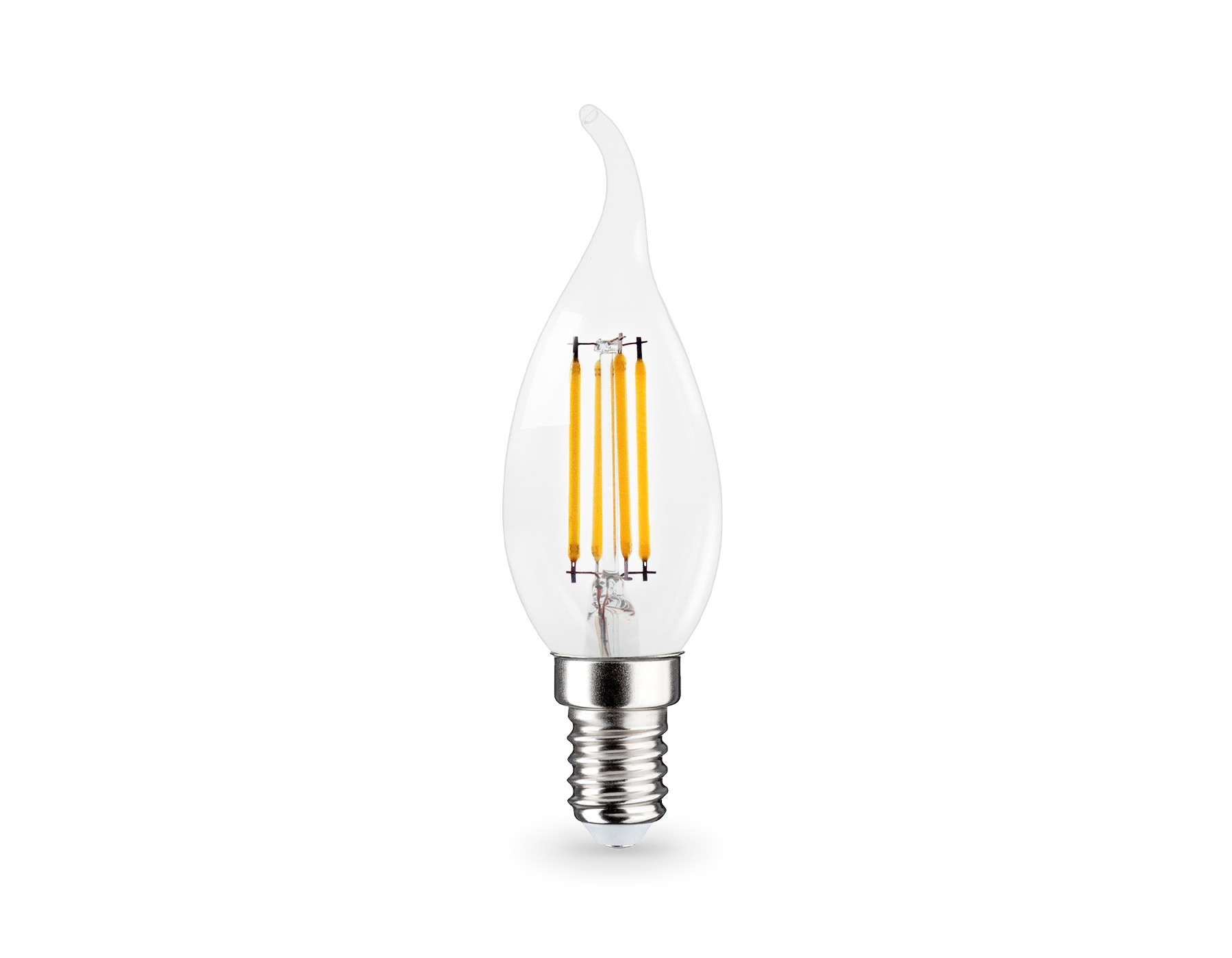 Лампа светодиодная Свеча на ветру CF35 11W 4000K 351124 Filament LED CF35 11W E14 4000K 220-240V Ambrella Light 5