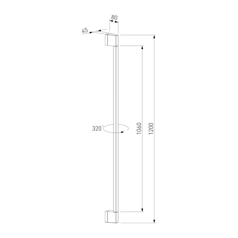 Светильник садово-парковый поворотный Argos 12W 4000K черный 35121/D Elektrostandard 4