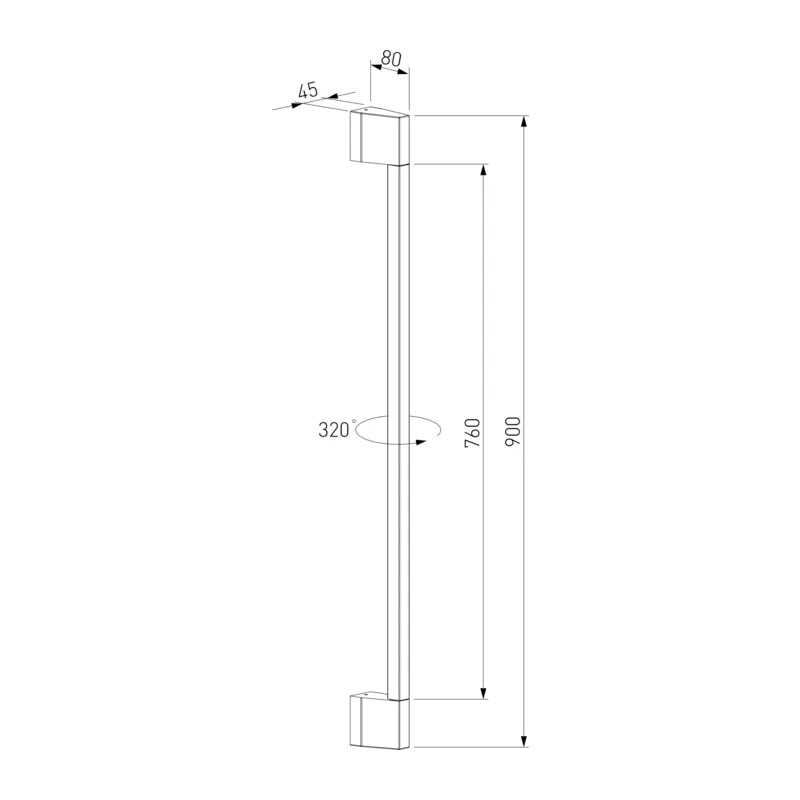 Светильник садово-парковый поворотный Argos 8W 4000K черный 35122/D Elektrostandard 4