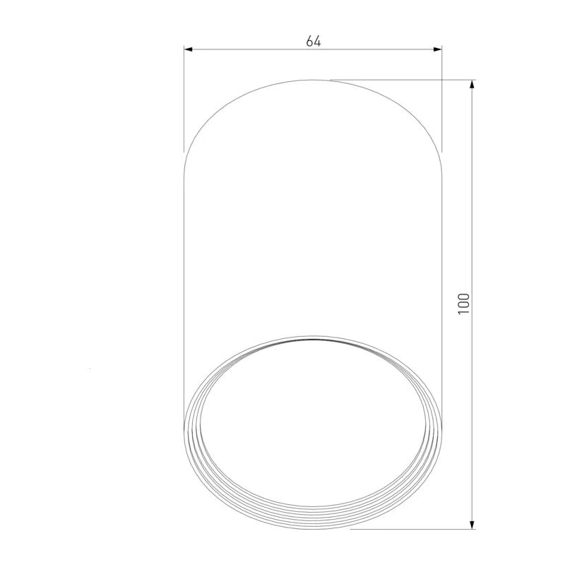 Уличный потолочный светильник Light IP65 35128/H серый Elektrostandard 3