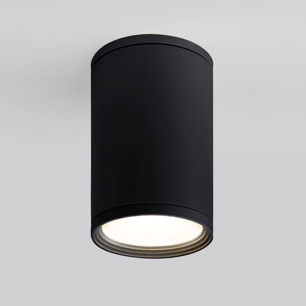 Уличный потолочный светильник Light IP65 35128/H черный Elektrostandard