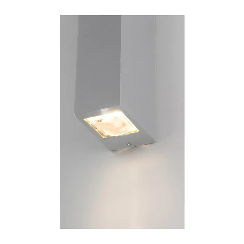 Уличный настенный светодиодный светильник Blaze LED IP65 35136/W серый Elektrostandard 2