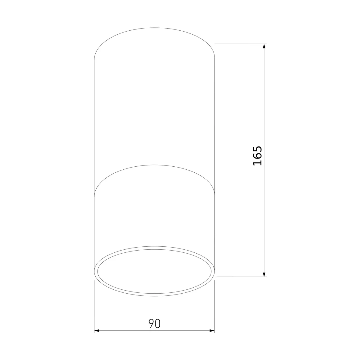 Уличный потолочный светильник Light LED 2106 IP54 35139/H белый Elektrostandard 3