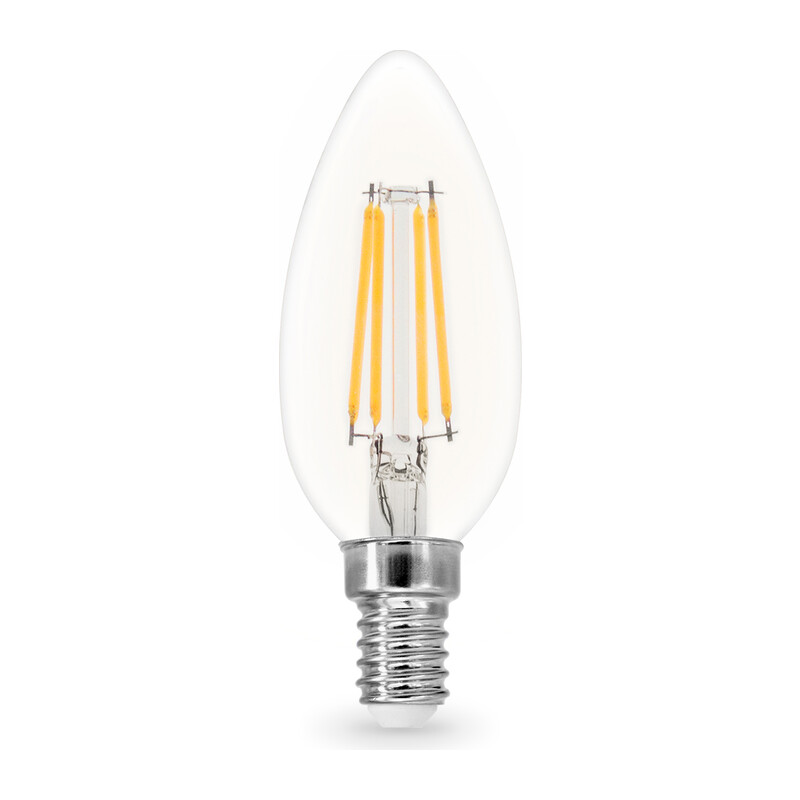 Лампа светодиодная Свеча C35 15W 4000K 351514 Filament LED C35 15W E14 4000K 220-240V Ambrella Light 8