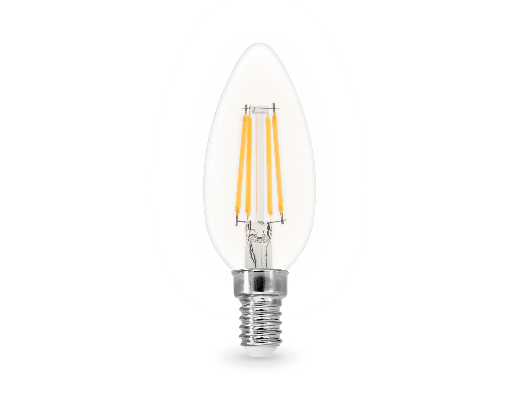 Лампа светодиодная Свеча C35 15W 4000K 351514 Filament LED C35 15W E14 4000K 220-240V Ambrella Light 5