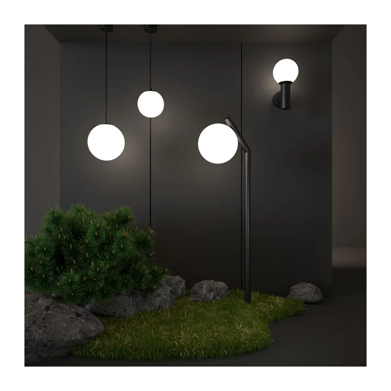 Светильник садово-парковый Sfera F 35158/F черный Elektrostandard 3
