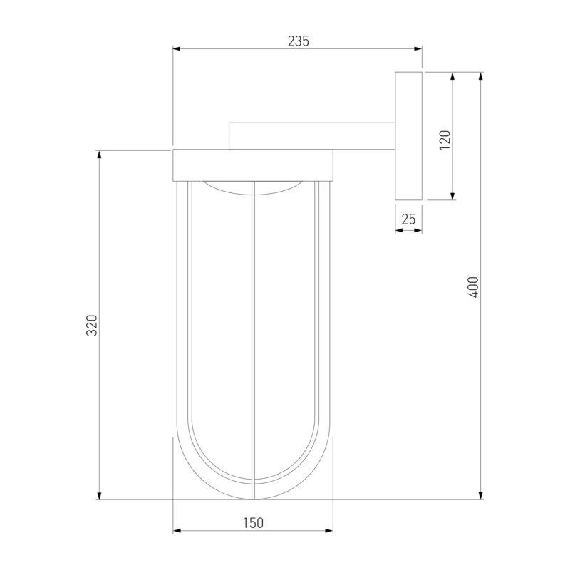 Светильник садово-парковый светодиодный Ritz черный 35183/D черный Elektrostandard 5