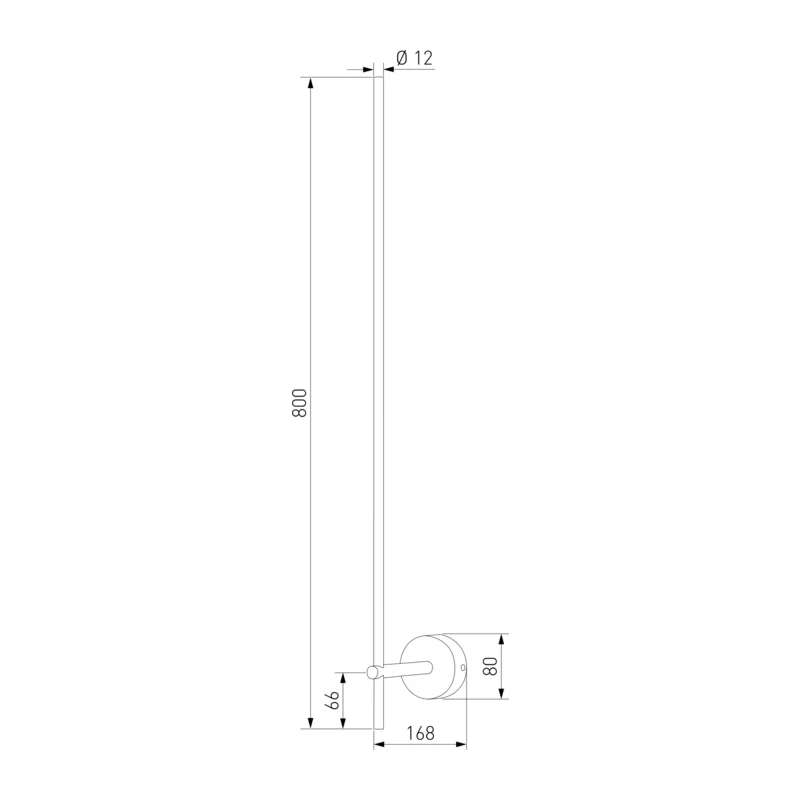 Светильник настенный светодиодный Fine LED 3000К 40132/LED черный жемчуг Elektrostandard 3