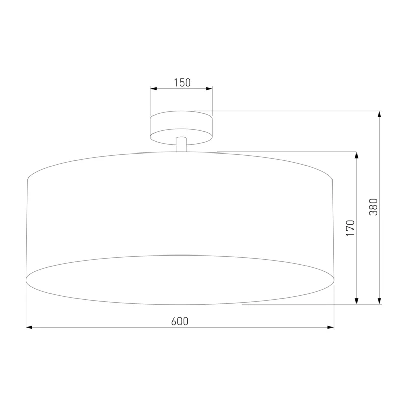 Потолочный светильник 4245 Rondo Black TK Lighting 2