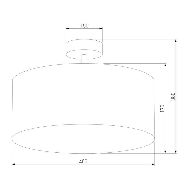Потолочный светильник 4246 Rondo Black TK Lighting 2
