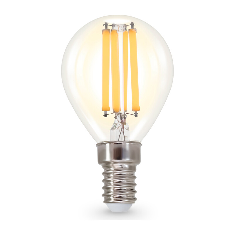 Лампа светодиодная Шар P45 15W 4000K 451534 Filament LED P45 15W E14 4000K 220-240V Ambrella Light 8