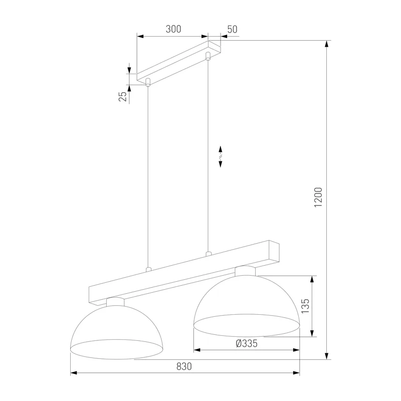 Подвесной светильник 4711 Oslo TK Lighting 4