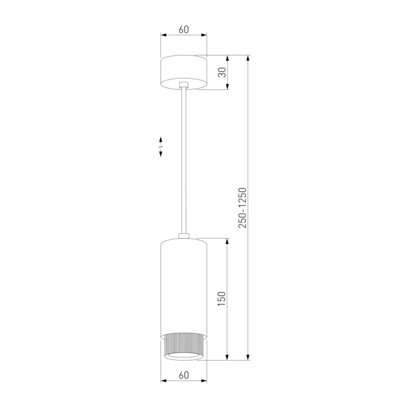 Подвесной светильник Nubis GU10 чёрный 50122/1 Elektrostandard 5